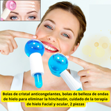 Bolas de refrigeración LCE, masajeador facial